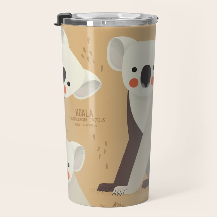 Koala, Wildlife of Australia Travel Mug Gallery Image 3