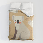 Koala, Wildlife of Australia Duvet Cover Gallery Image 6