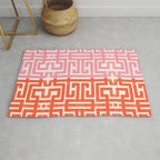 Greco Labyrinth Pattern Rug Gallery Image 1