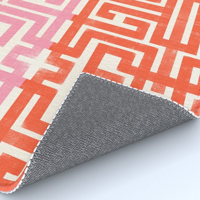 Greco Labyrinth Pattern Rug Gallery Image 4