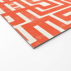 Greco Labyrinth Pattern Welcome Mat Gallery Image 2
