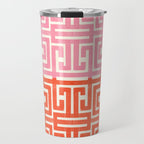 Greco Labyrinth Pattern Travel Mug Gallery Image 1