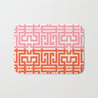 Greco Labyrinth Pattern Bath Mat Gallery Image 1