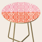 Greco Labyrinth Pattern Side Table Gallery Image 2