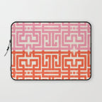 Greco Labyrinth Pattern Laptop Sleeve Gallery Image 1