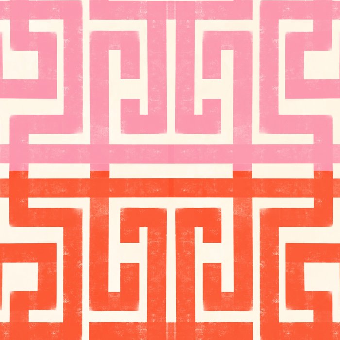 Greco Labyrinth Pattern Coffee Mug Gallery Image 2