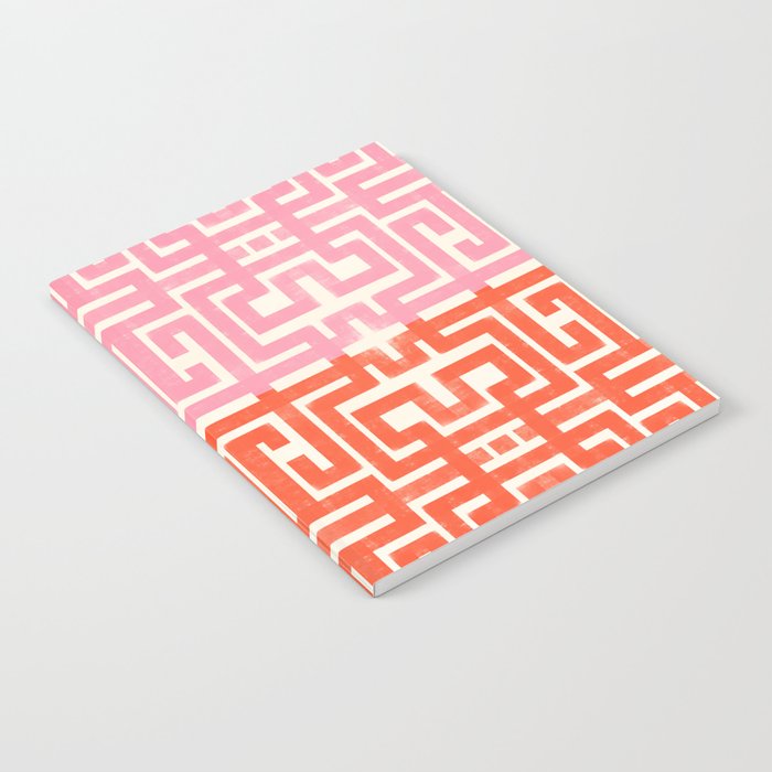 Greco Labyrinth Pattern Notebook Gallery Image 2
