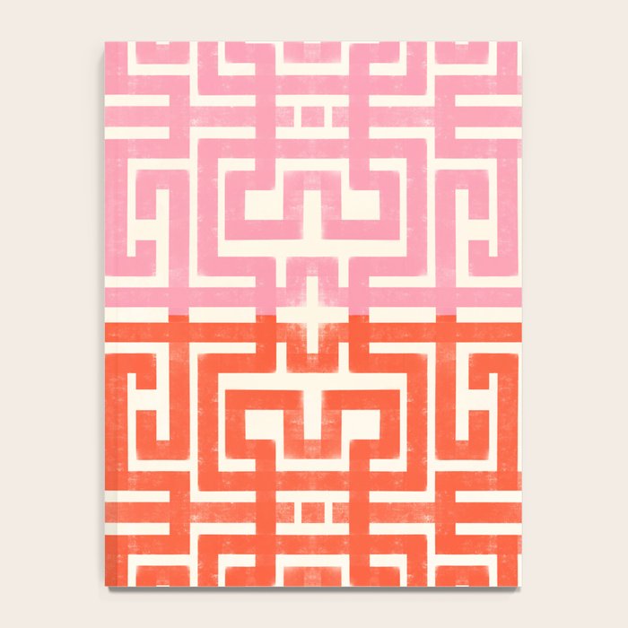 Greco Labyrinth Pattern Notebook Gallery Image 4