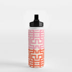 Greco Labyrinth Pattern Water Bottle Gallery Image 2