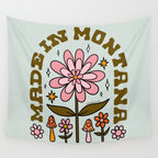 Made In Montana Wall Tapestry Gallery Image 4