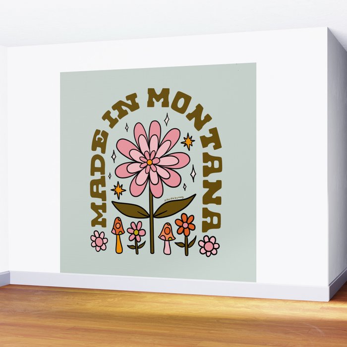 Made In Montana Wall Mural Gallery Image 2