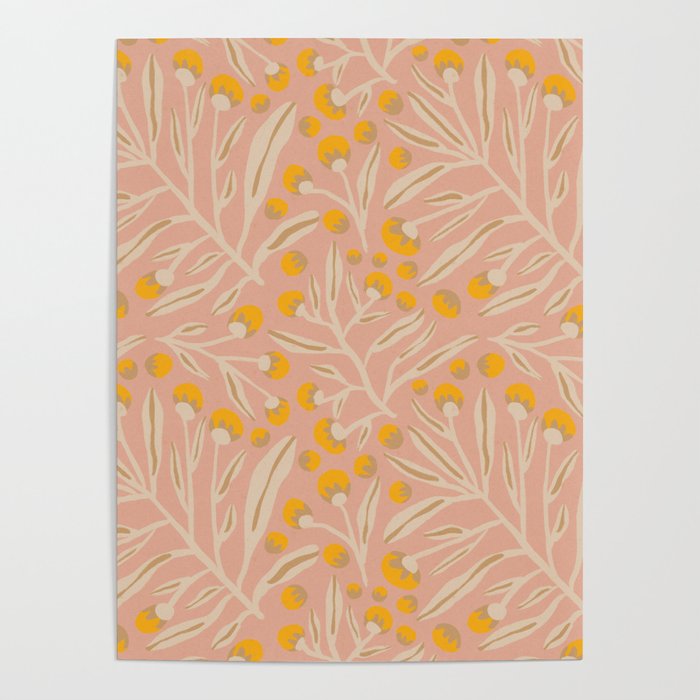Berries / Peach & Yellow Poster Gallery Image 4