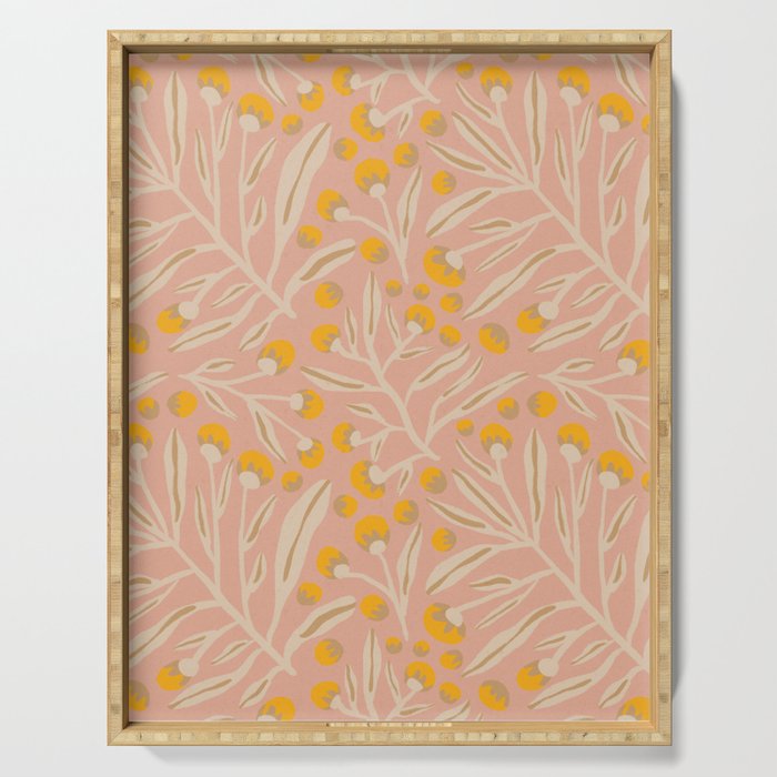 Berries / Peach & Yellow Serving Tray Gallery Image 1