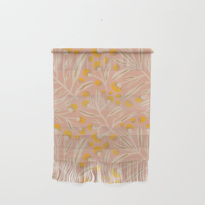 Berries / Peach & Yellow Wall Hanging Gallery Image 1