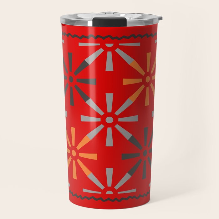 Nativo Red Travel Mug Gallery Image 1