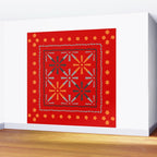 Nativo Red Wall Mural Gallery Image 2
