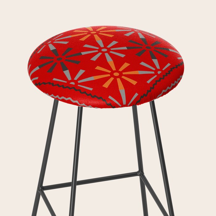 Nativo Red Stool Gallery Image 2