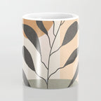 Tropical Leaf- Abstract Art 23 Coffee Mug Gallery Image 4