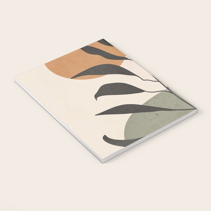 Tropical Leaf- Abstract Art 23 Notebook Gallery Image 3