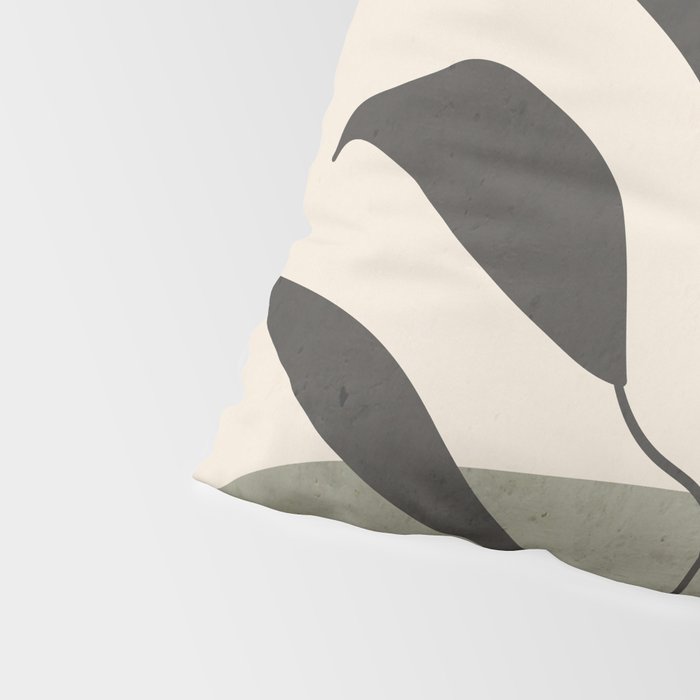 Tropical Leaf- Abstract Art 23 Pillow Sham Gallery Image 4