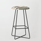 Tropical Leaf- Abstract Art 23 Stool Gallery Image 1