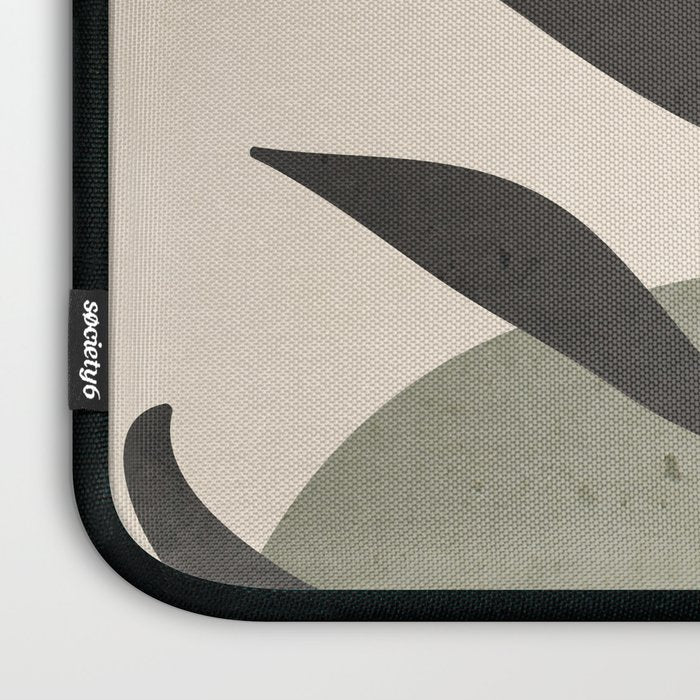 Tropical Leaf- Abstract Art 23 Laptop Sleeve Gallery Image 3