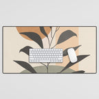 Tropical Leaf- Abstract Art 23 Desk Mat Gallery Image 1