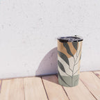 Tropical Leaf- Abstract Art 23 Travel Mug Gallery Image 4