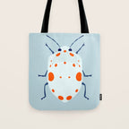 Cute beetle Tote Bag Gallery Image 1