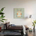 Cute beetle Wood Wall Art Gallery Image 2
