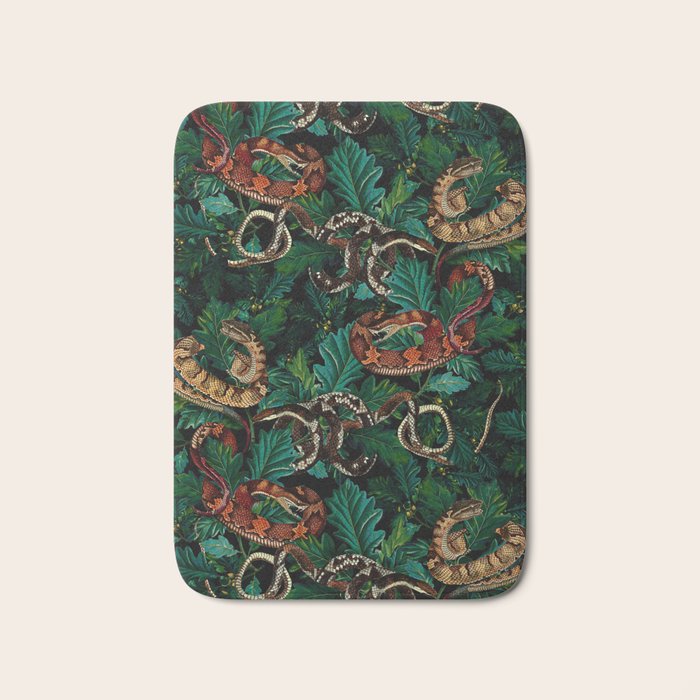 Dangers in the forest Bath Mat Gallery Image 1