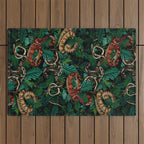 Dangers in the forest Outdoor Rug Gallery Image 1