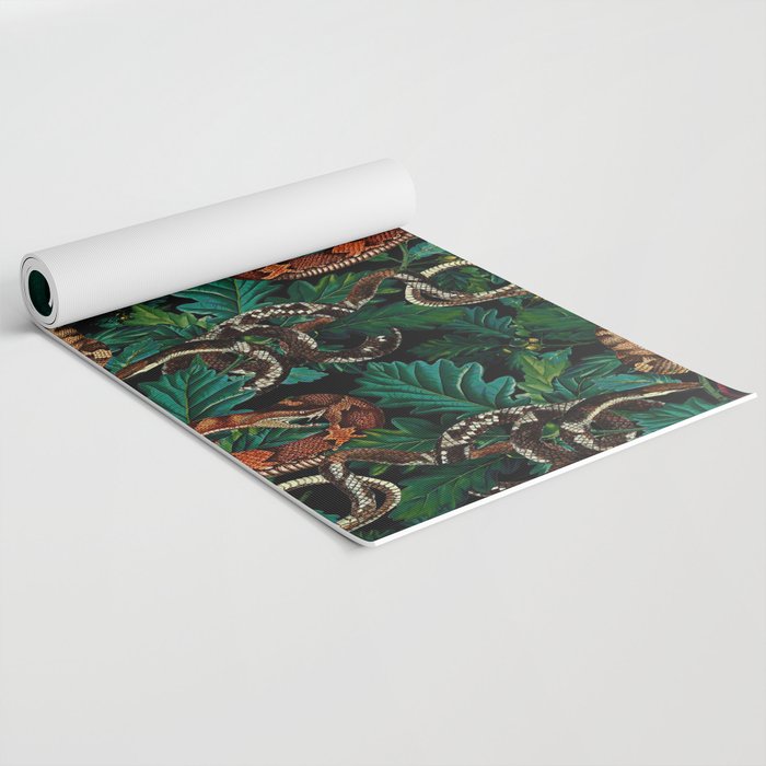 Dangers in the forest Yoga Mat Gallery Image 2