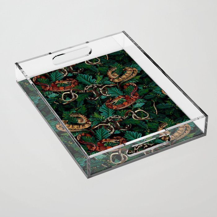 Dangers in the forest Acrylic Tray Gallery Image 1