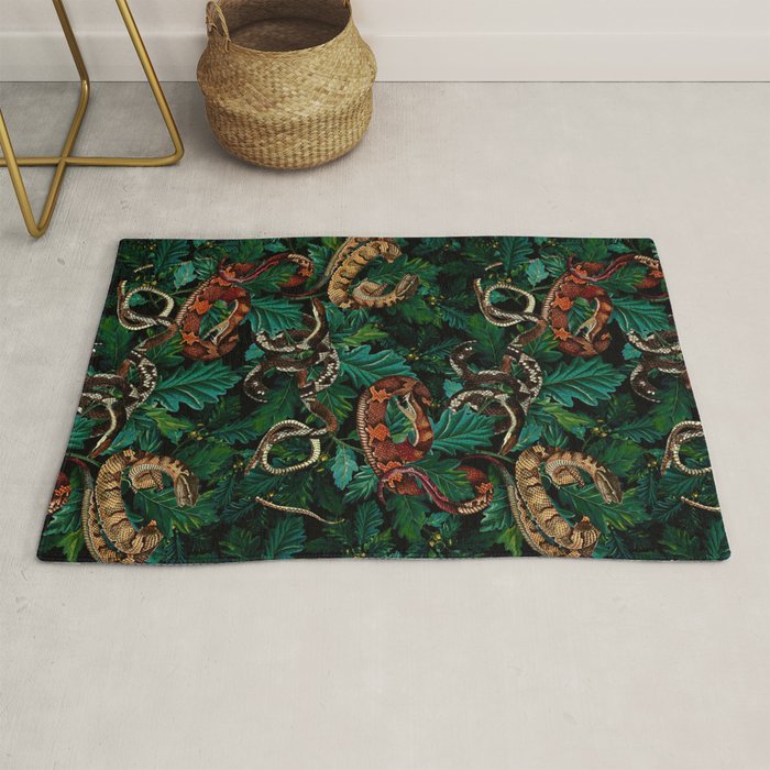Dangers in the forest Rug Gallery Image 1