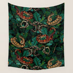 Dangers in the forest Wall Tapestry Gallery Image 4