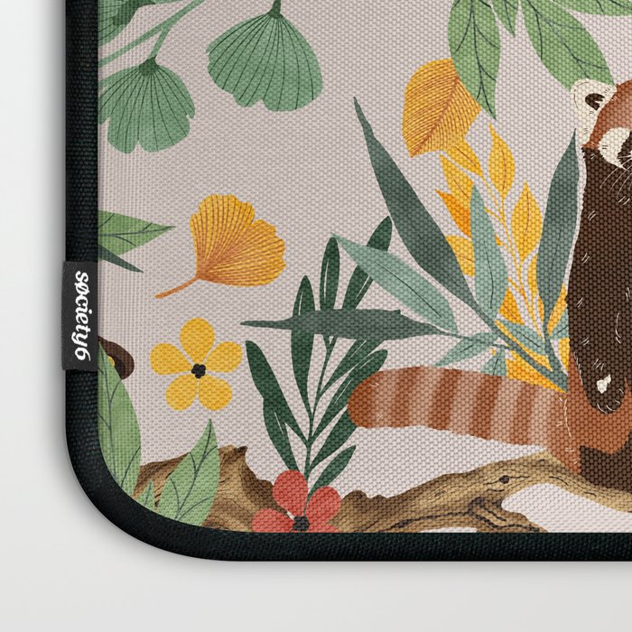 RED PANDAS IN WILD NATURE 10 Laptop Sleeve Gallery Image 3