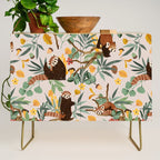 RED PANDAS IN WILD NATURE 10 Credenza Gallery Image 1