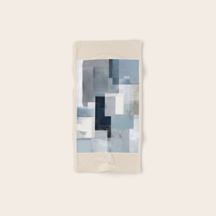 Soft Blue Forms I Bath Towel Gallery Image 1