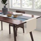 Soft Blue Forms I Table Runner Gallery Image 2