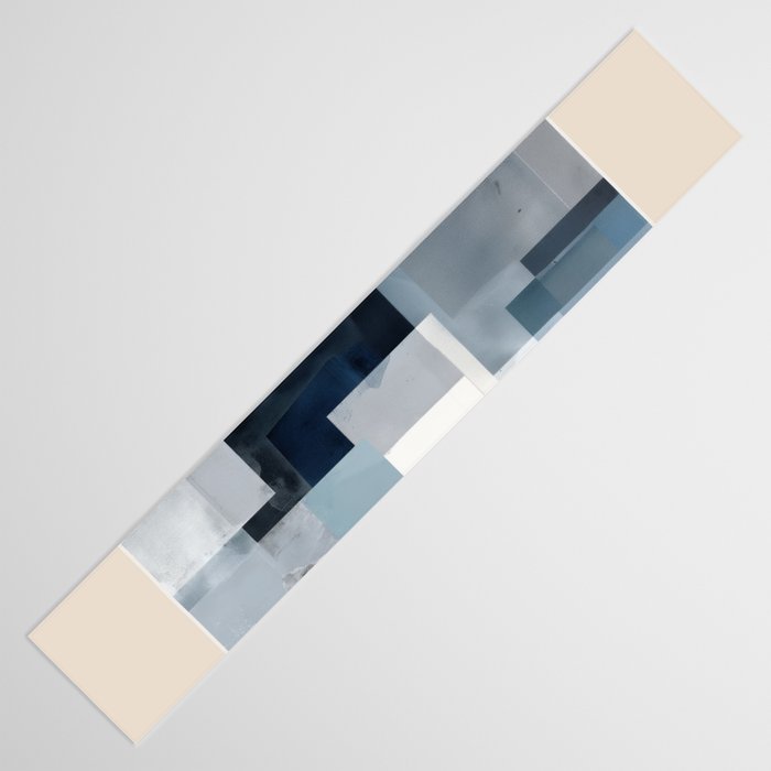 Soft Blue Forms I Table Runner Gallery Image 3