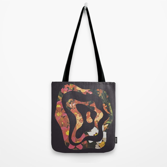 Contours of Blooms #2 Tote Bag Gallery Image 2