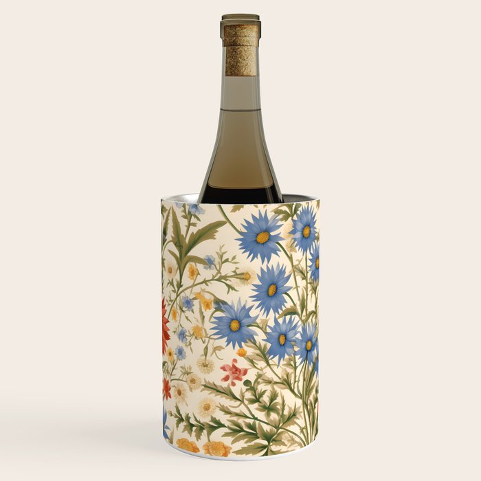 Countryside Bloom Arcane Floral Garden Wine Chiller Gallery Image 1