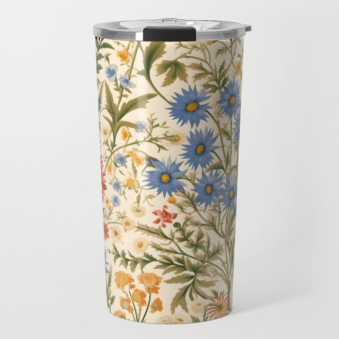Countryside Bloom Arcane Floral Garden Travel Mug Gallery Image 1