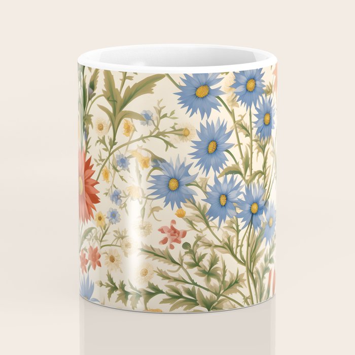 Countryside Bloom Arcane Floral Garden Coffee Mug Gallery Image 4