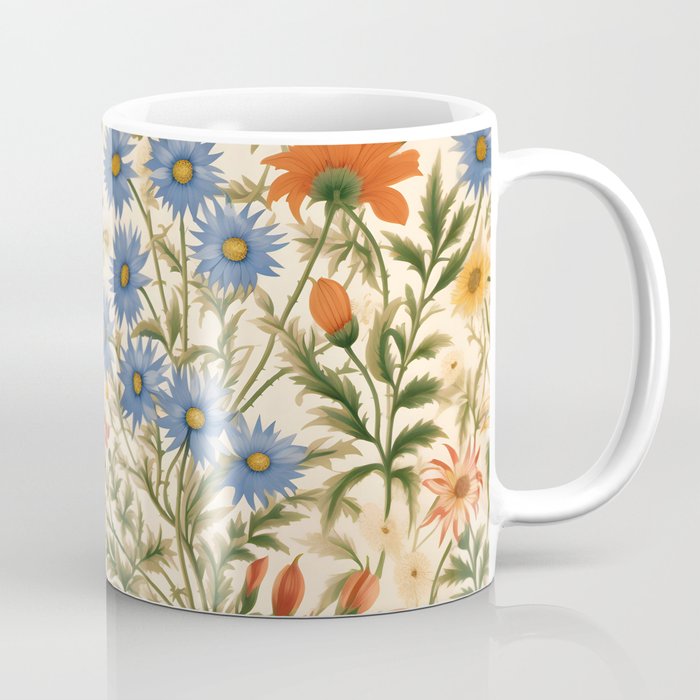 Countryside Bloom Arcane Floral Garden Coffee Mug Gallery Image 1