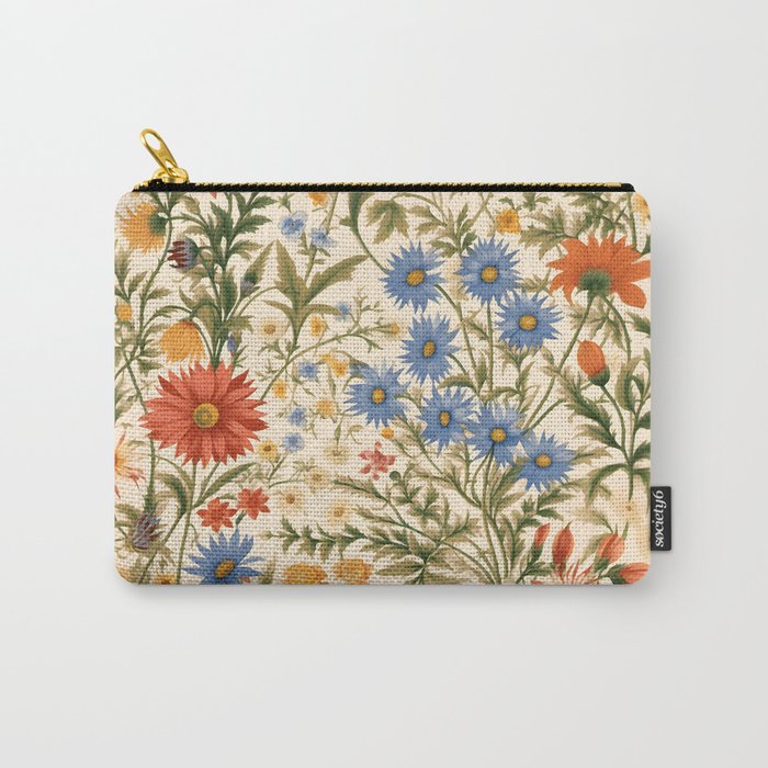 Countryside Bloom Arcane Floral Garden Carry All Pouch Gallery Image 1