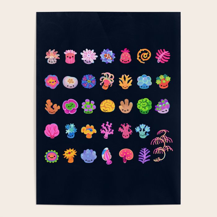 Coral (Anthozoa) Poster Gallery Image 4