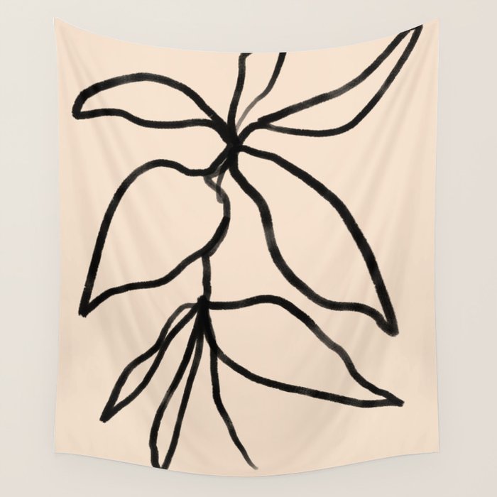 Elegant Sprigs - Curated Collection Wall Tapestry Gallery Image 4