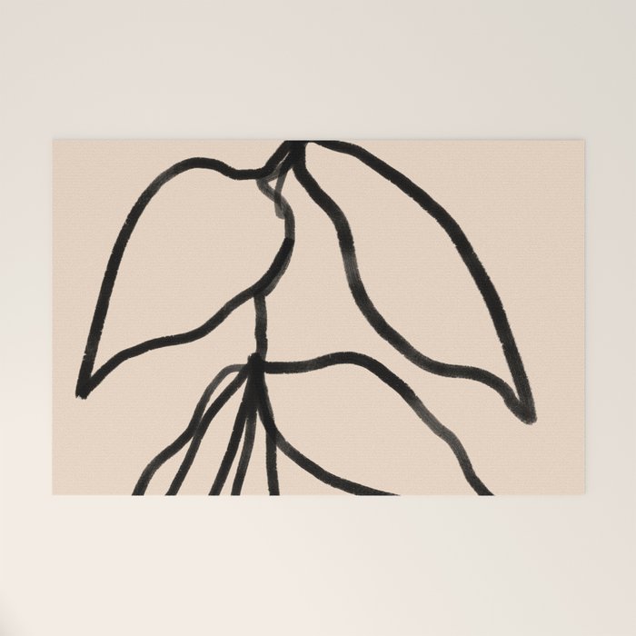Elegant Sprigs - Curated Collection Welcome Mat Gallery Image 1
